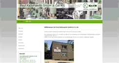 Desktop Screenshot of paul-kaltenpoth.de